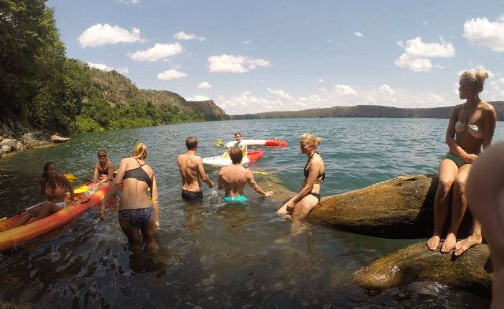 Viagem de um dia ao Lago Chala.